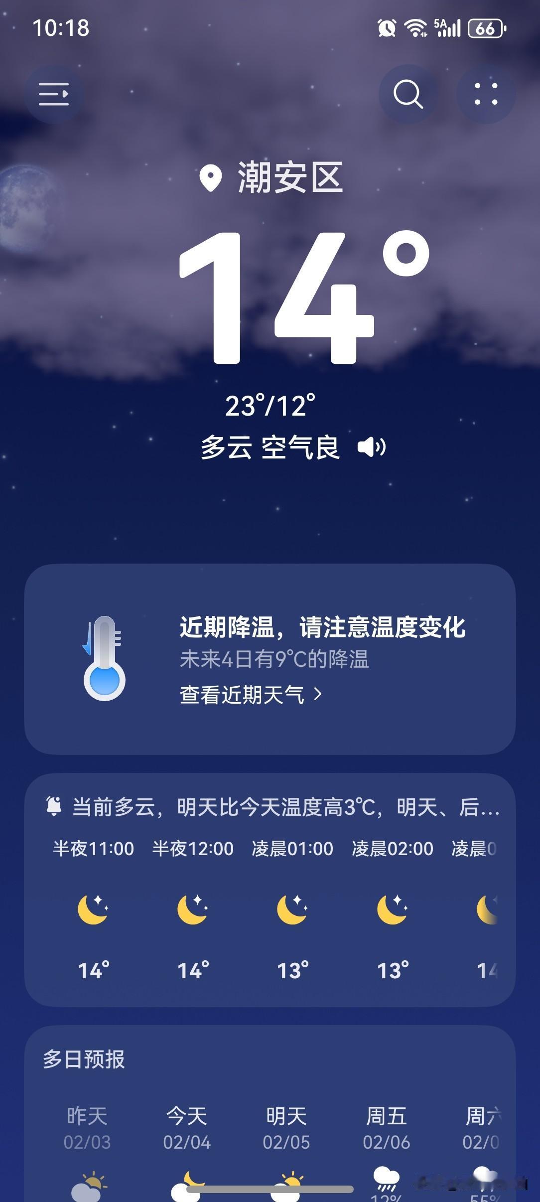 广东：气温继续回升，周末又有冷空气来打卡！

今明两天（4～5日），广东大部多云