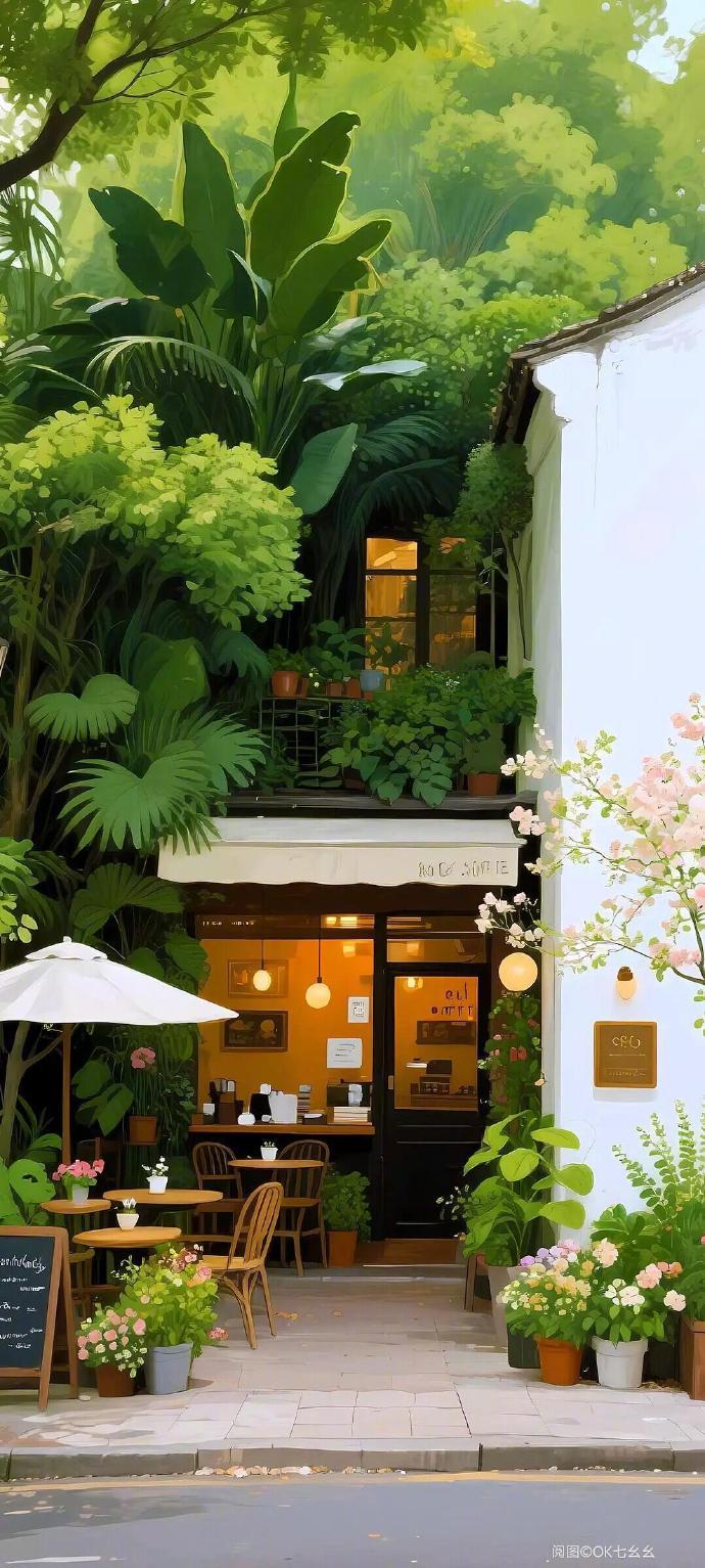 开一间花屋，藏起人间疲惫。 ​​​