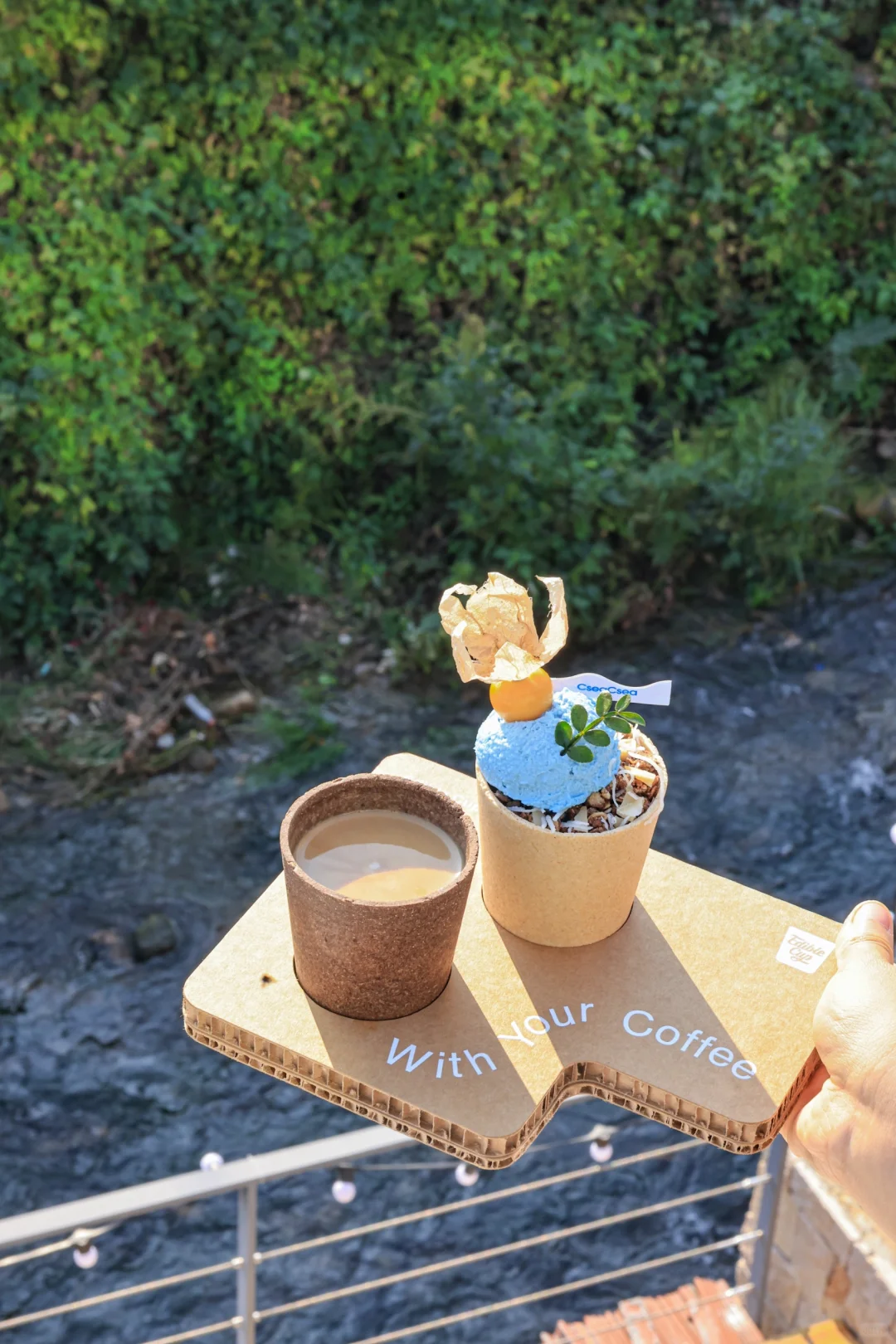 很韩气的咖啡店不在济州岛，在莫干山庾村❗