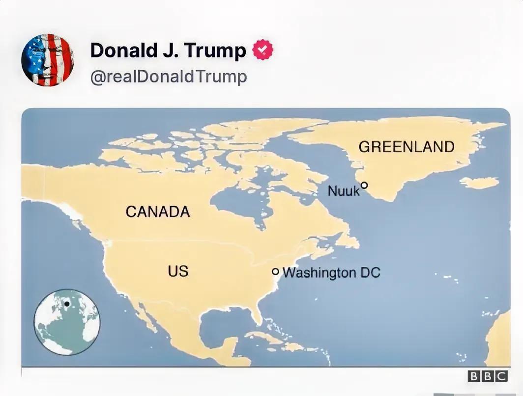 美国的新版图横空出世！

川普已经把加拿大，墨西哥和格陵兰岛并入到了他的版图。