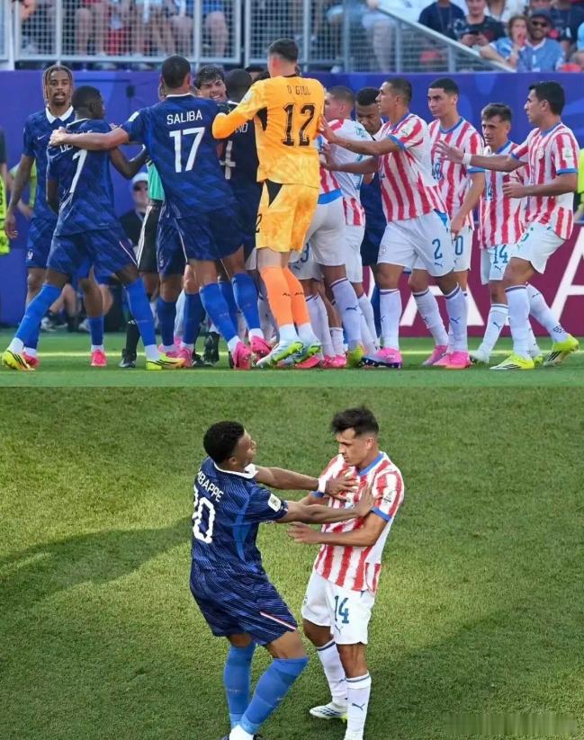 八强出炉！法国1-0险胜巴拉圭晋级，下轮迎战摩洛哥！替补杜埃造点，姆巴佩点射破门