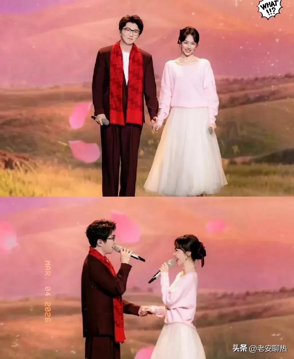 今年央视元宵晚会，
估计唱得最舒服的，
非毛不易莫属，
不是因为调子低，
而是因