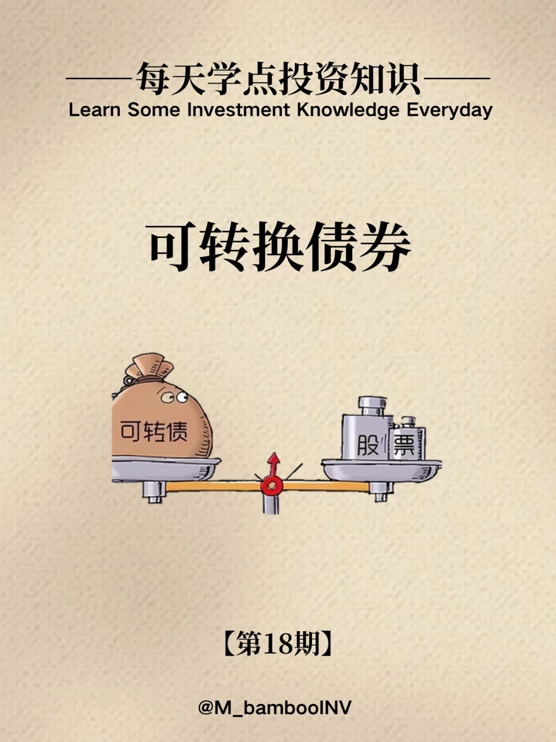【每天学点投资知识】可转换债券