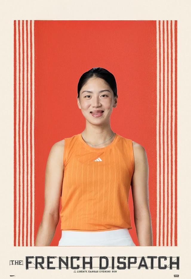 王欣瑜在鲁昂250赛连续三场比赛先丢一盘逆转本土选手⬇️资格赛首轮：0-6 6-