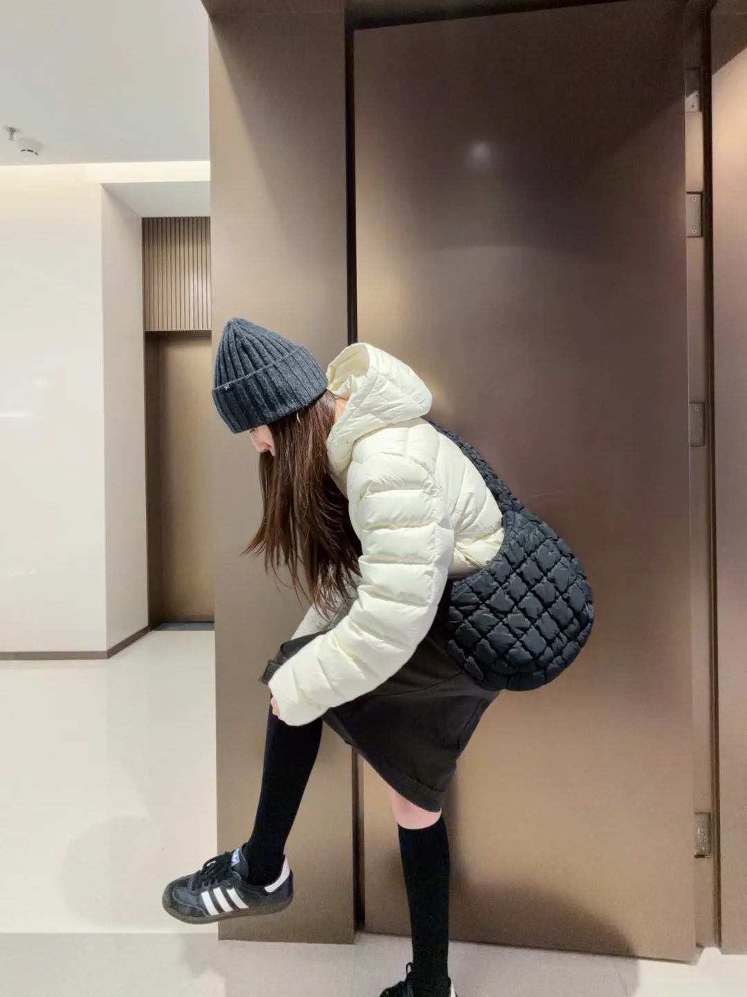 确实是羽绒半裙爱好者