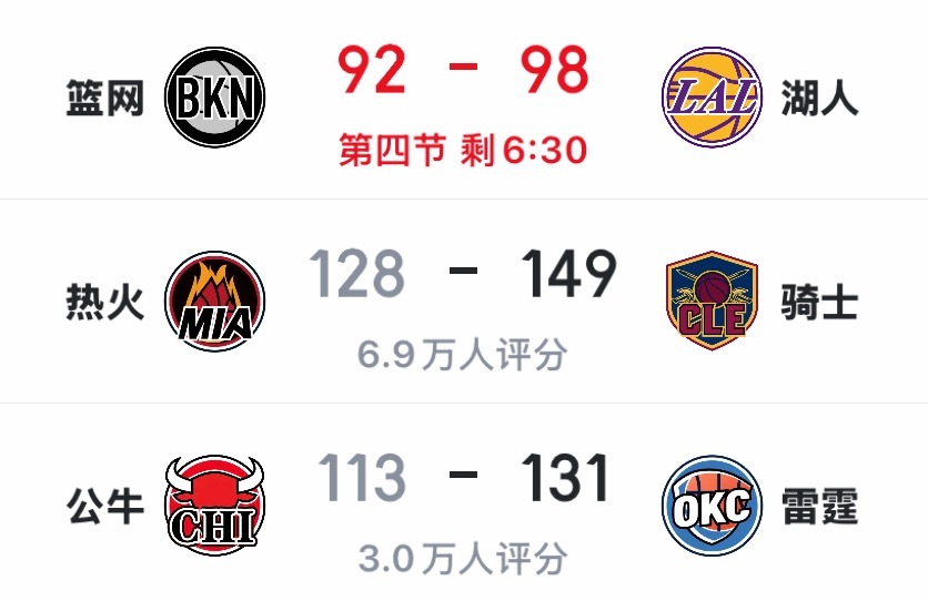 行了，湖人该收比赛了吧？篮网vs湖人