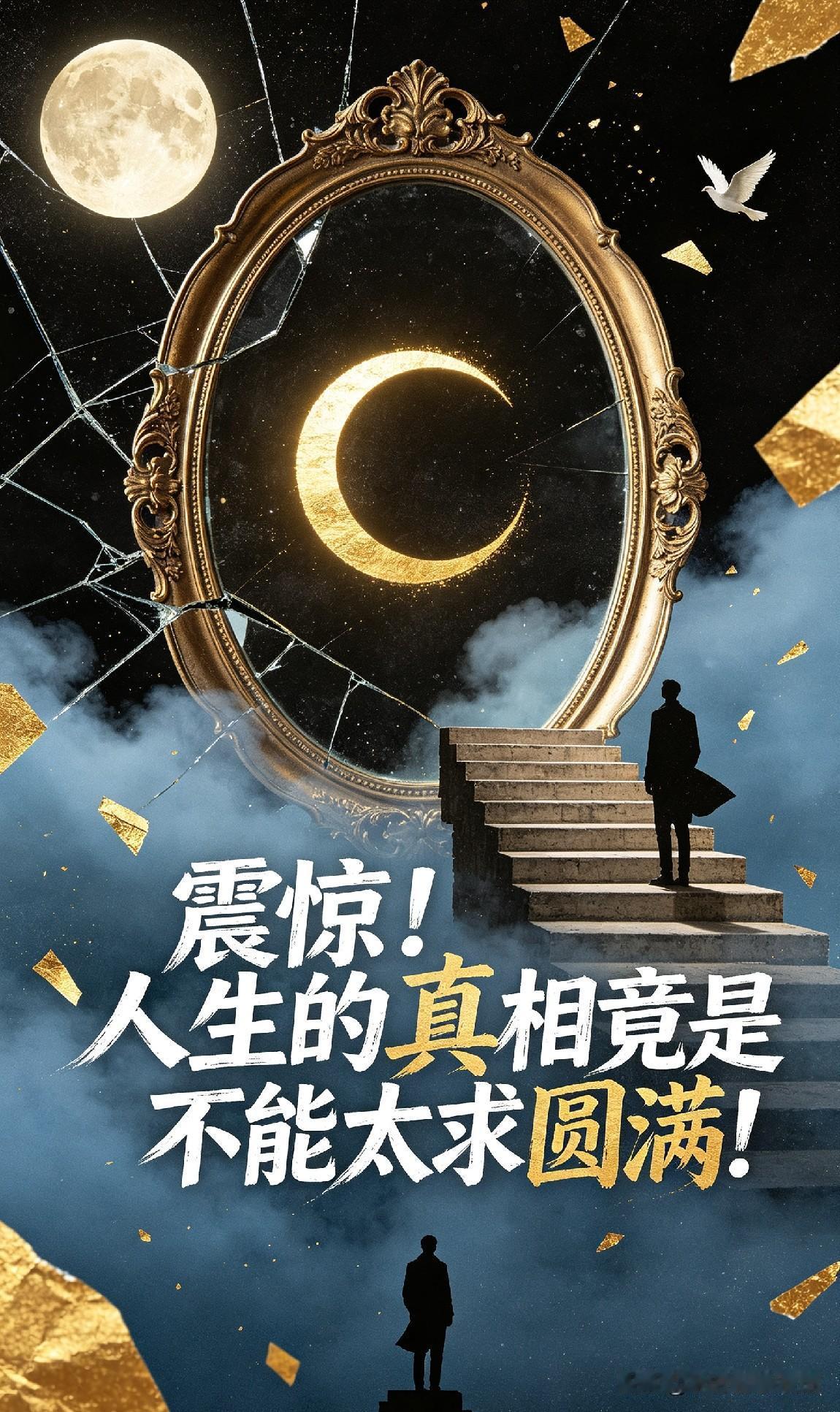 别再盲目追求圆满！人生的真相在这里

家人们，刷到这篇文章，你可赚大了！今天必须