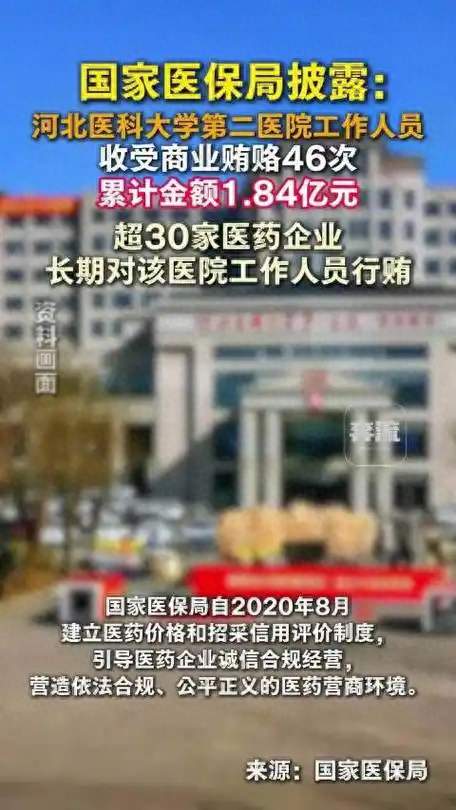 11年收46次贿赂共1.84亿？医院的救命耗材，怎么成了捞钱的工具
