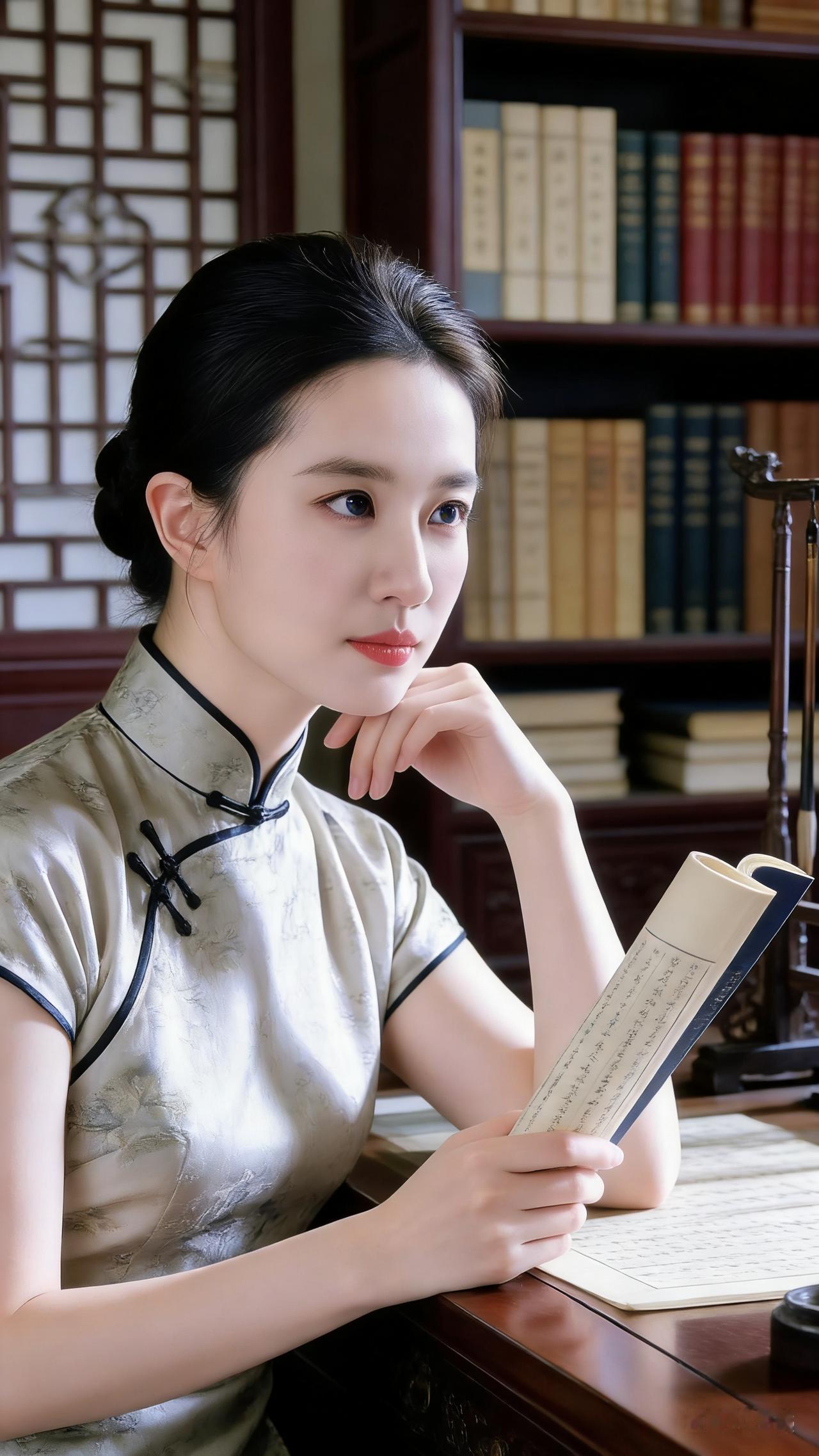 沉静书香中，品味经典之美。陶醉书香意境 书香意境 书香范十足 书香里的慢时光 淡