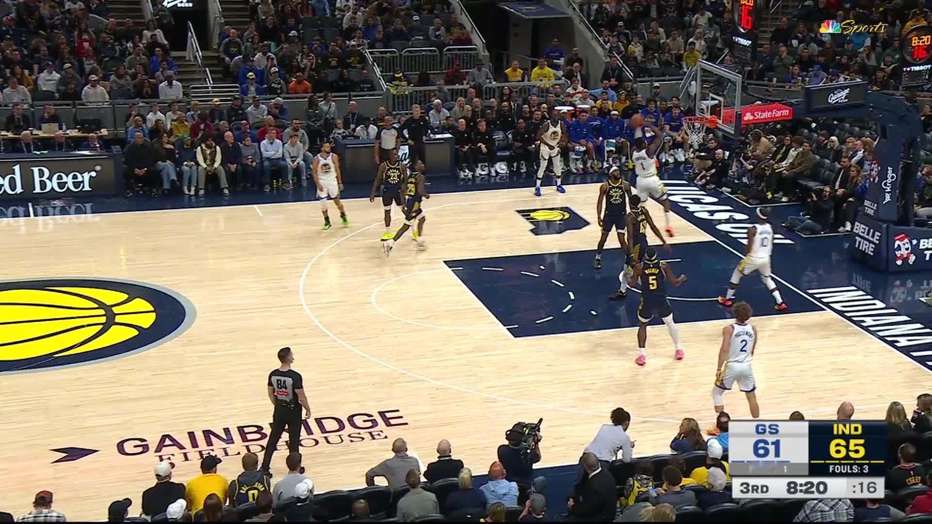 库明加🛫勇士vs步行者 ​​​