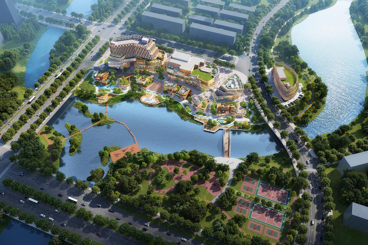 公示，中原医学科学城商业地标来了!
从官方渠道获悉，位于郑州航空港区爱莲东路以北