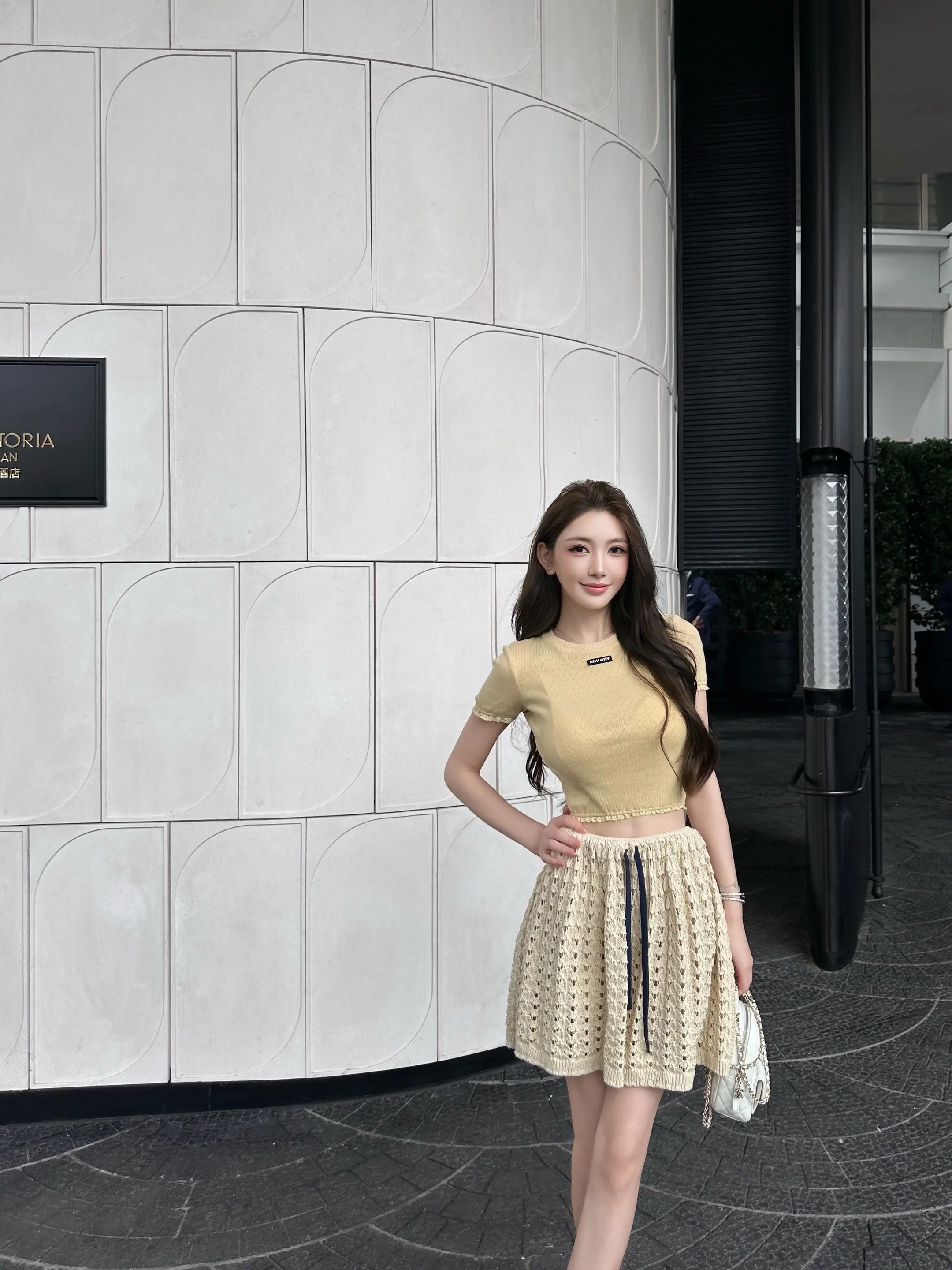 很miu系的一套。 少女感满满 🤎