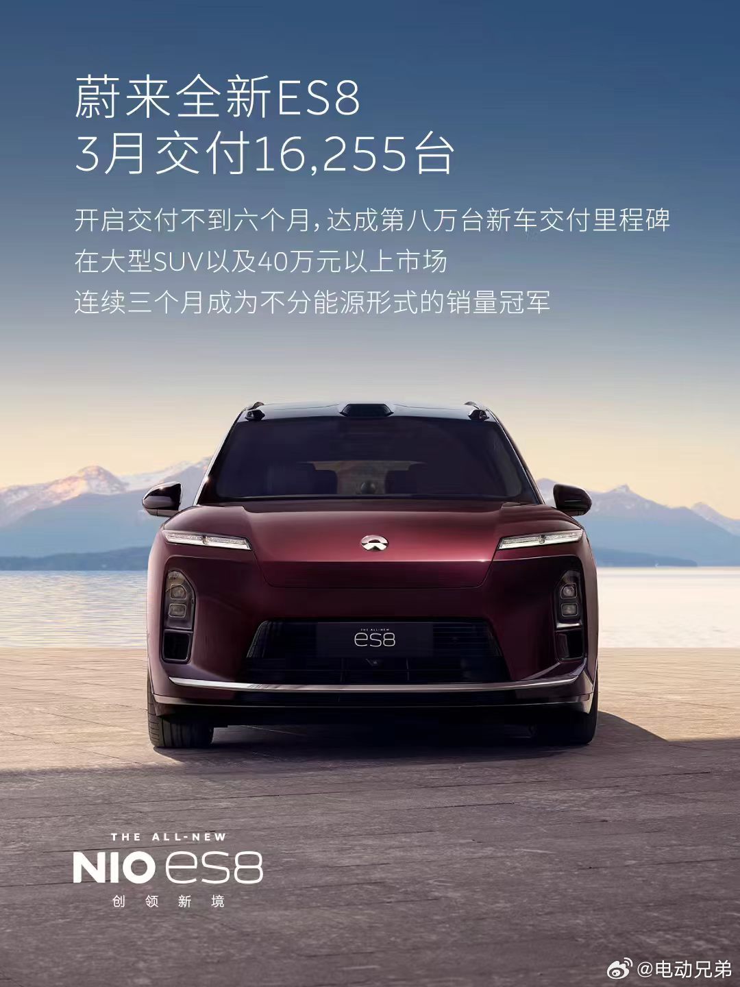 新8三月交付16255台，按照单车40万算，仅这一款车一个月营收就是大约64亿纯