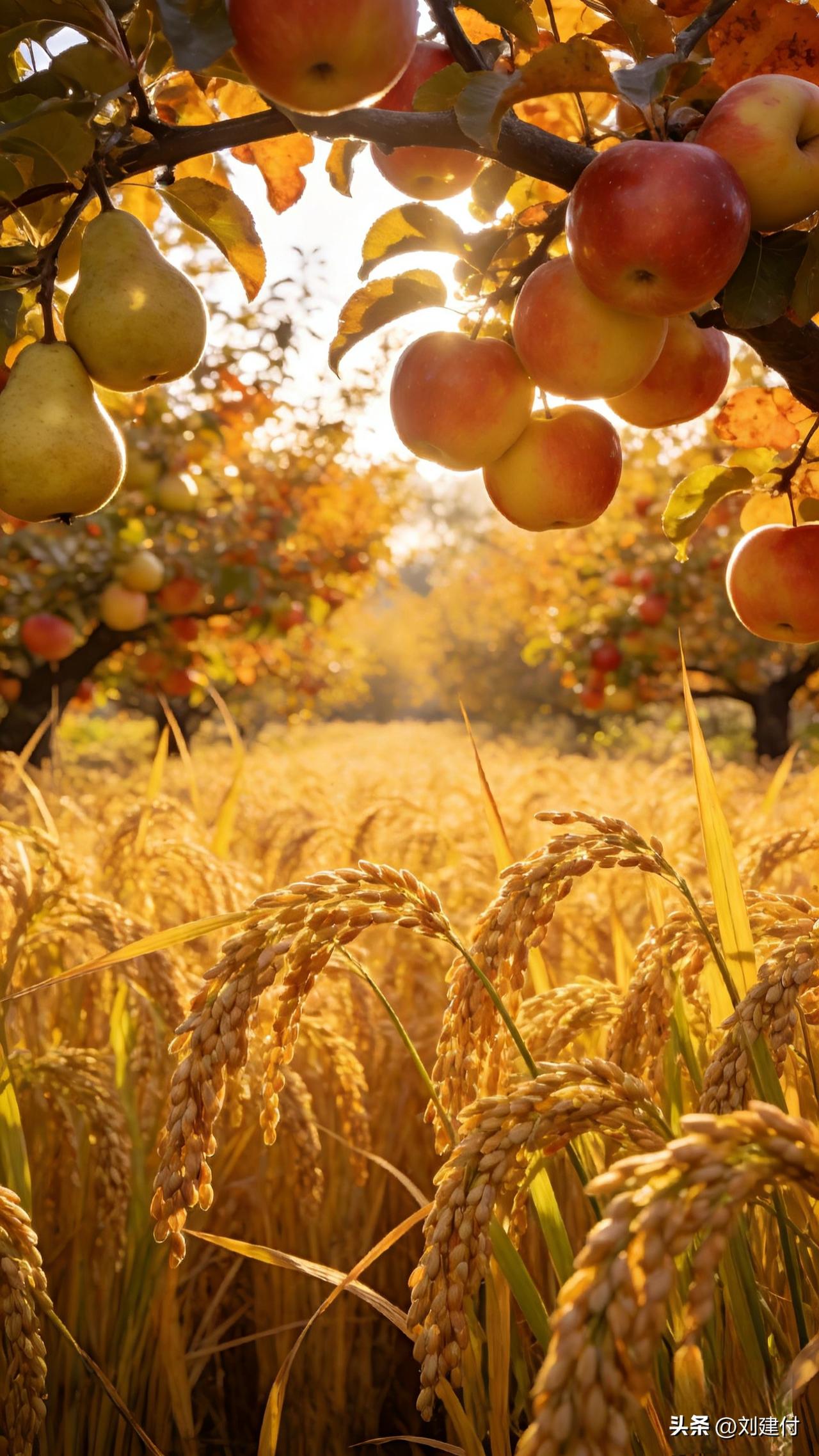 一张图证明秋天来了春意盎然，冬已去。正进入春种夏管的时节。忙着都找不到北了。哪还