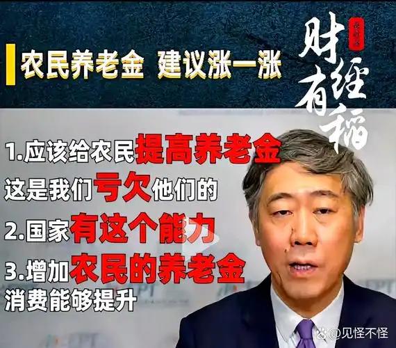 清华大学李稻葵教授最近再次呼吁，提高农民的养老金，建议两到三年内把农村基础养老金