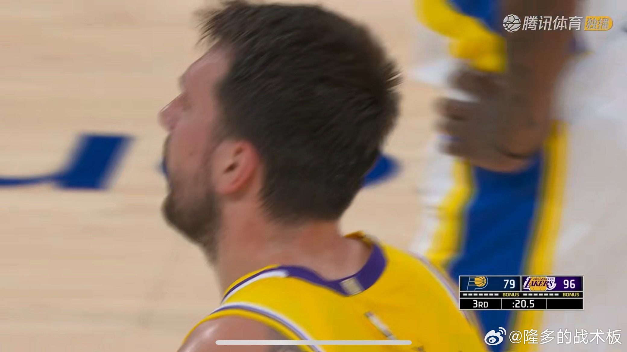 三节41分！卢卡🔥步行者vs湖人