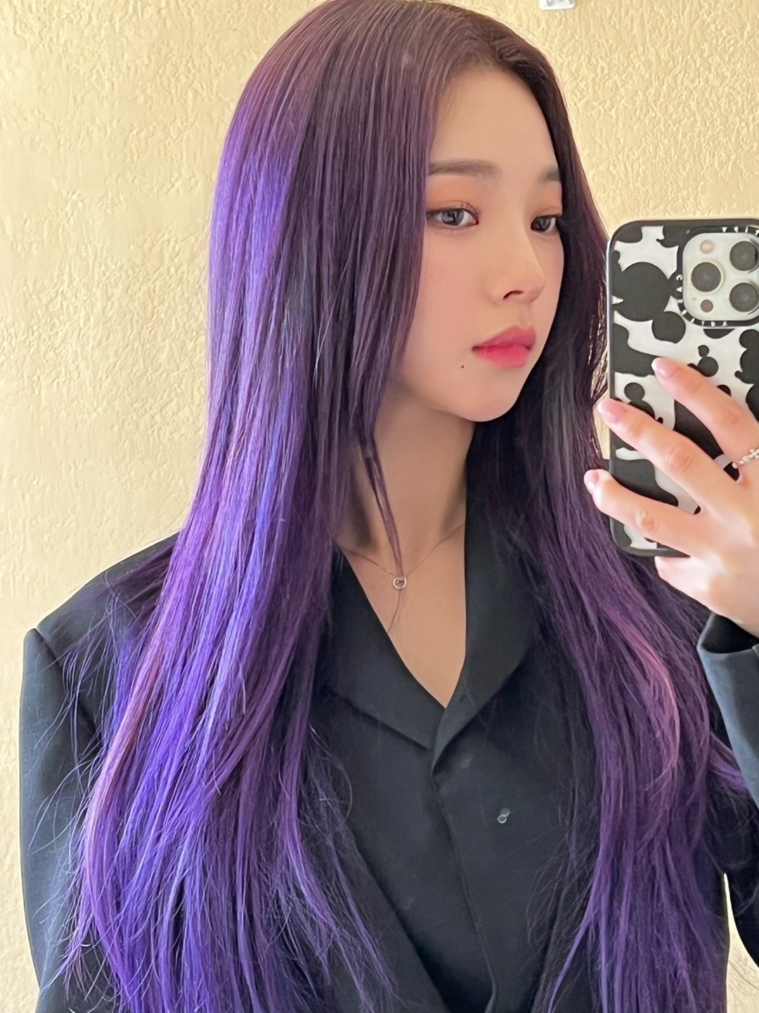 柳智敏💙 柳智敏 想念紫发时期💜 