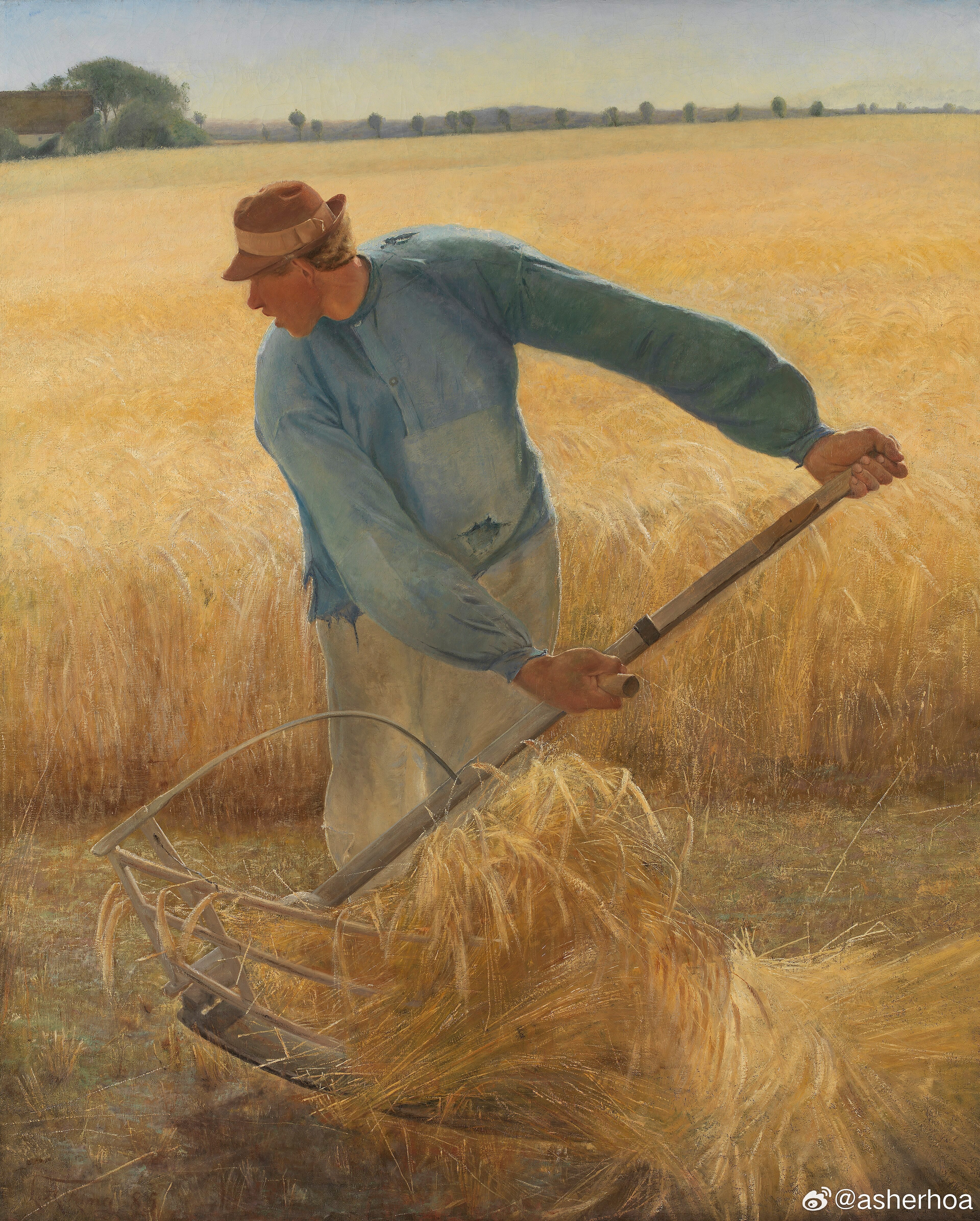 西洋历史文化鱼缸 丹麦画家劳里茨·安徒生·林（Laurits Andersen 