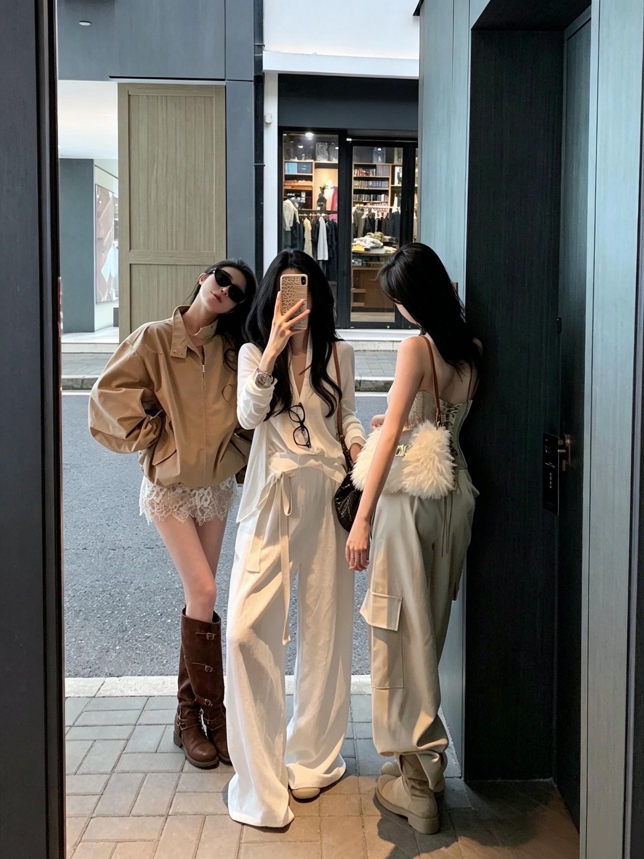 韩里韩气的一套穿搭ootd 松弛感穿搭氛围感拉满 韩系随性ootd 穿搭决定第一