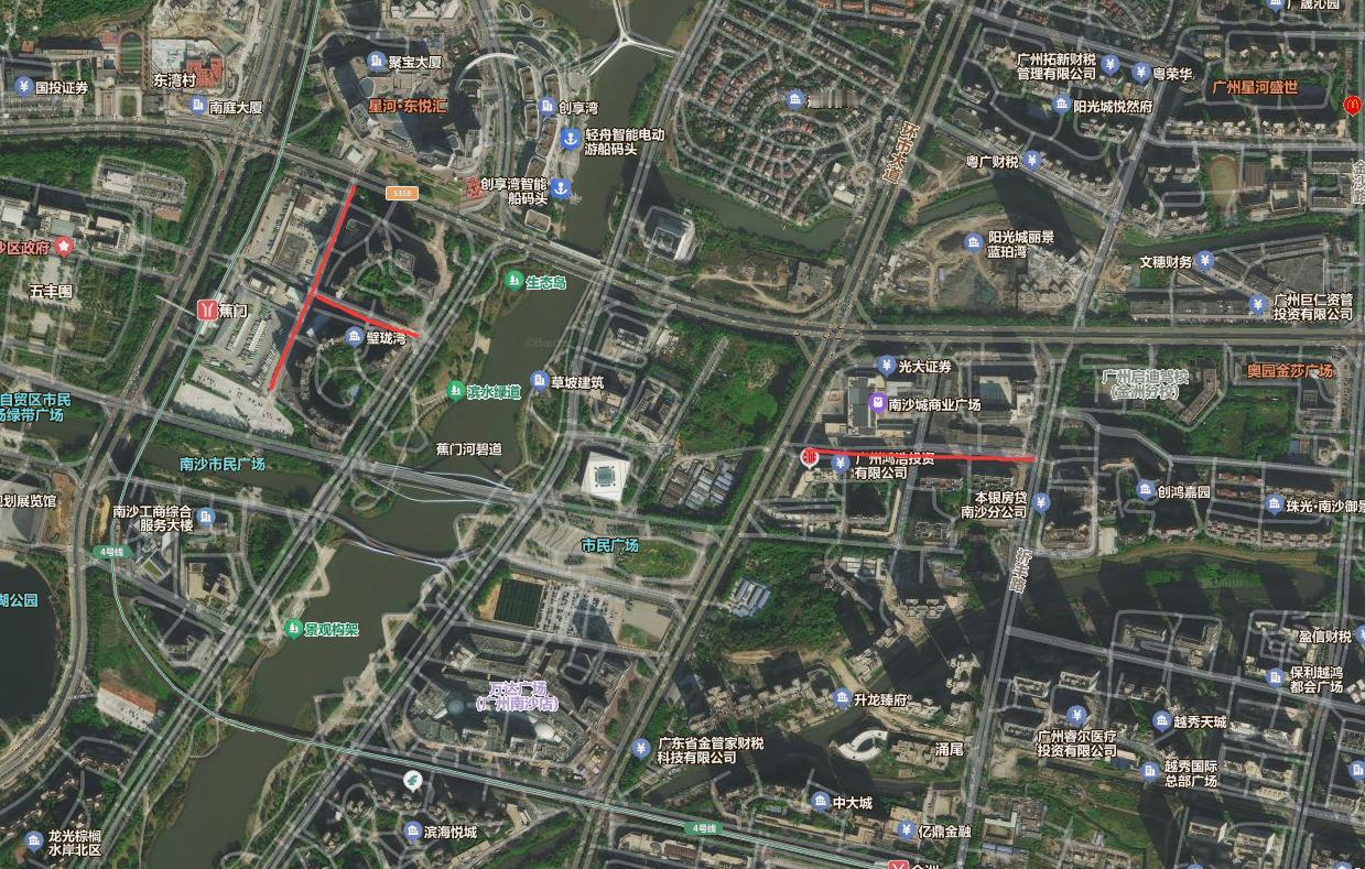 【南沙投资超3581万扩建三条道路】南沙区发改委发布银华街等三条道路改扩建工程可