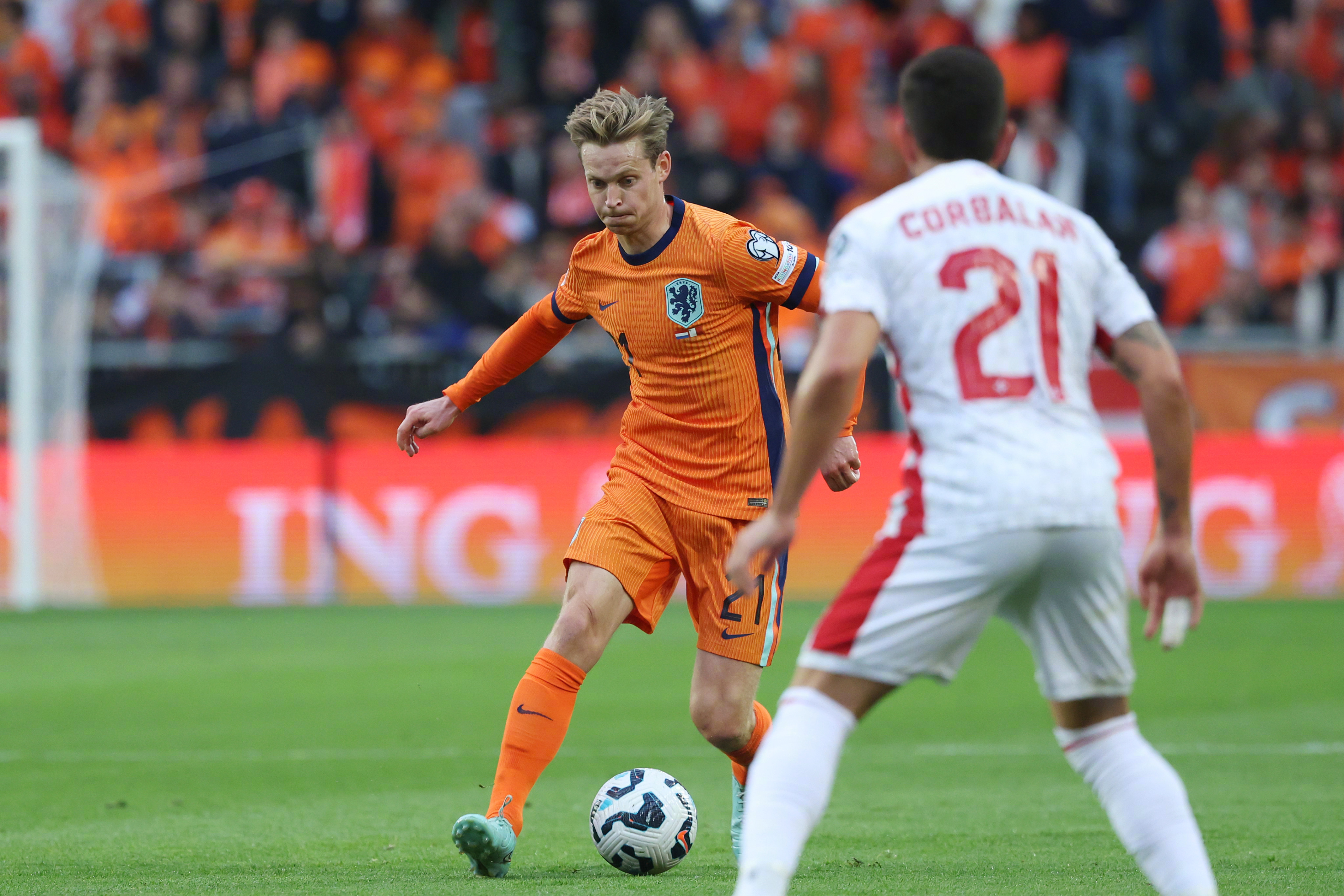 ⚽️国际比赛日战果世预赛｜荷兰🇳🇱8-0马耳他🇲🇹：德容首发踢满全场，并