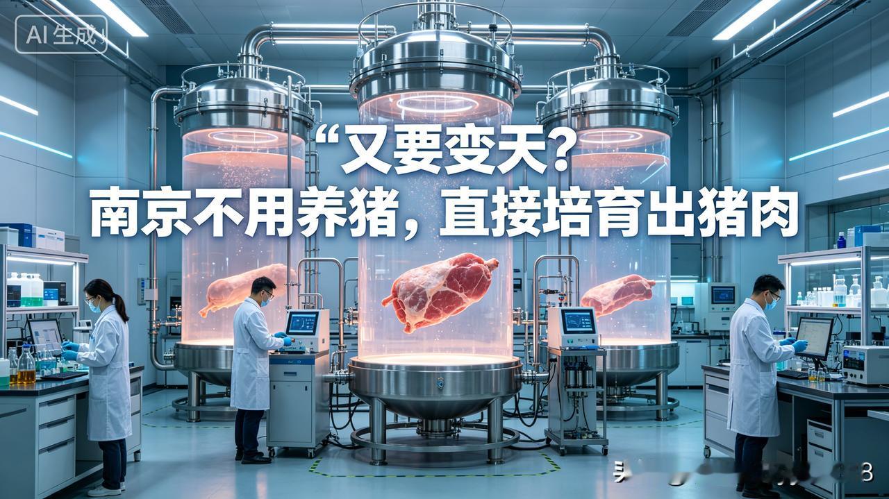 谁都没想到现在科技已经进步到这种地步，不靠养猪，短短几天就能直接培育出新鲜猪肉，