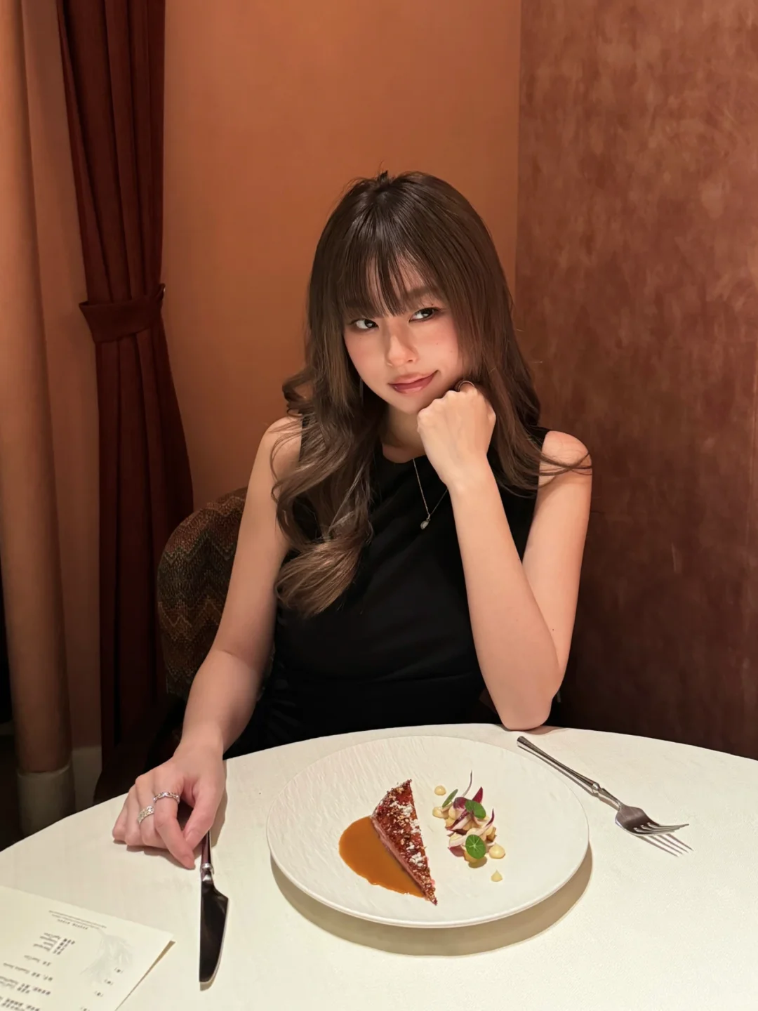 和她吃个漂亮饭🥂🤎