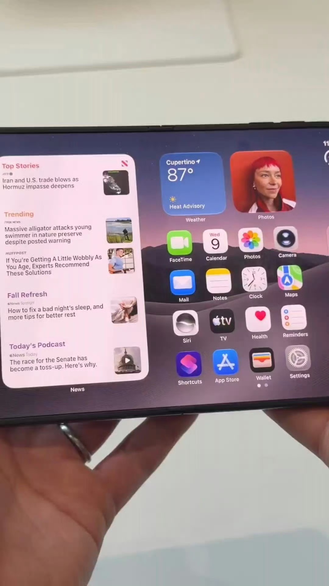 苹果首款折叠iPhone Duo来了！7.6英寸大屏，A20 Pro性能强，iO
