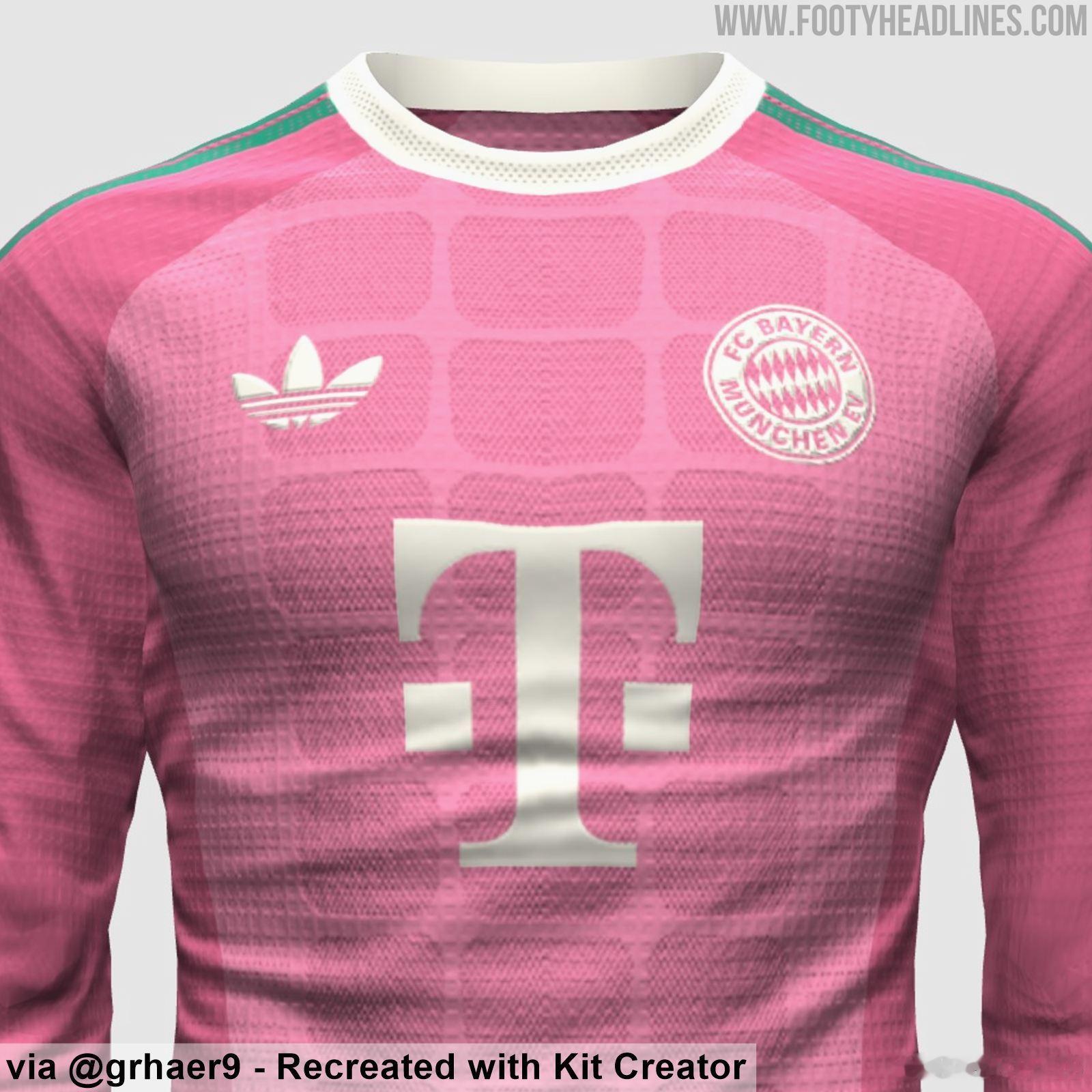 🚨拜仁2026-27賽季門將球衣諜照🟣⚪️［Footy Headlines］