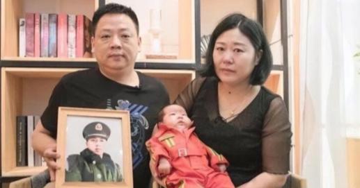 2014年，上海一名消防员在灭火过程中坠楼身亡，失去了唯一的儿子，42岁的母亲也