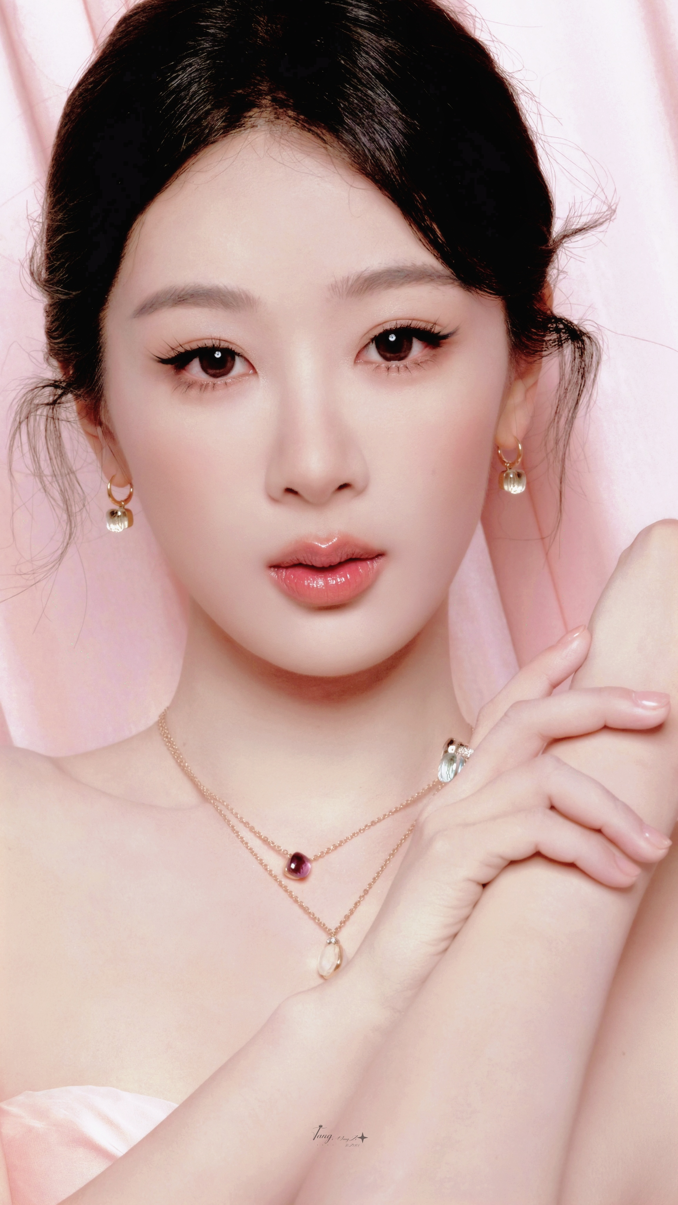 杨紫♡“一颗水蜜桃ෆ̈🍑”玉泽首位全球护肤代言人 yz宝曼兰朵全球品牌代言人杨