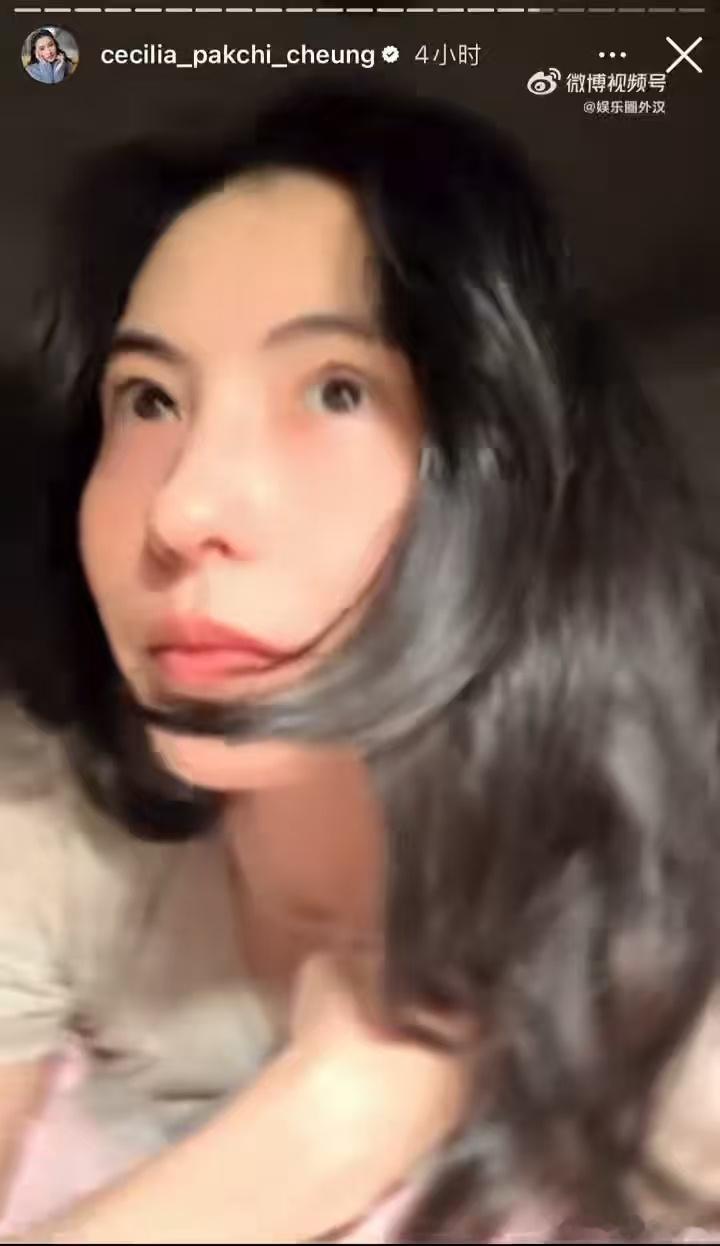 张柏芝开灯瞬间 惊艳 美晕了，真的美晕了。灯亮的那一刻，我脱口而出“我的天”。张