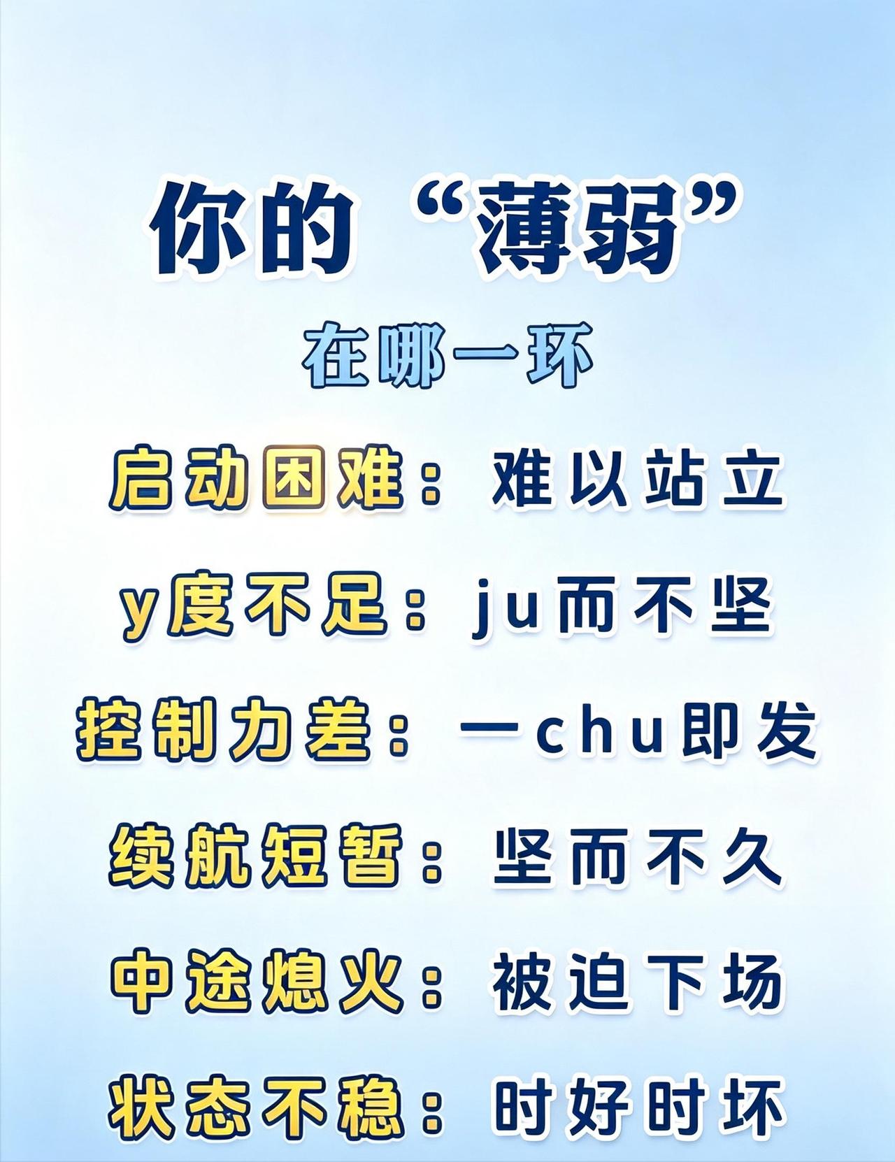 男性状态薄弱分 6 类，对照看看你属于哪一种