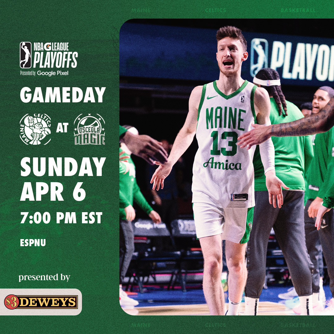 缅因州凯尔特人 GAME DAY ! LET‘S GO CELTICS ☘️ ?