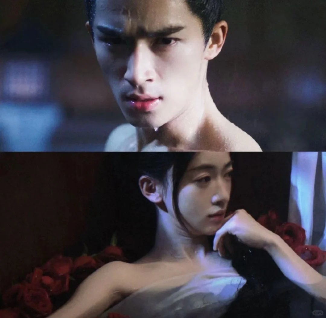 一个泡澡清醒，一个淋雨冷静