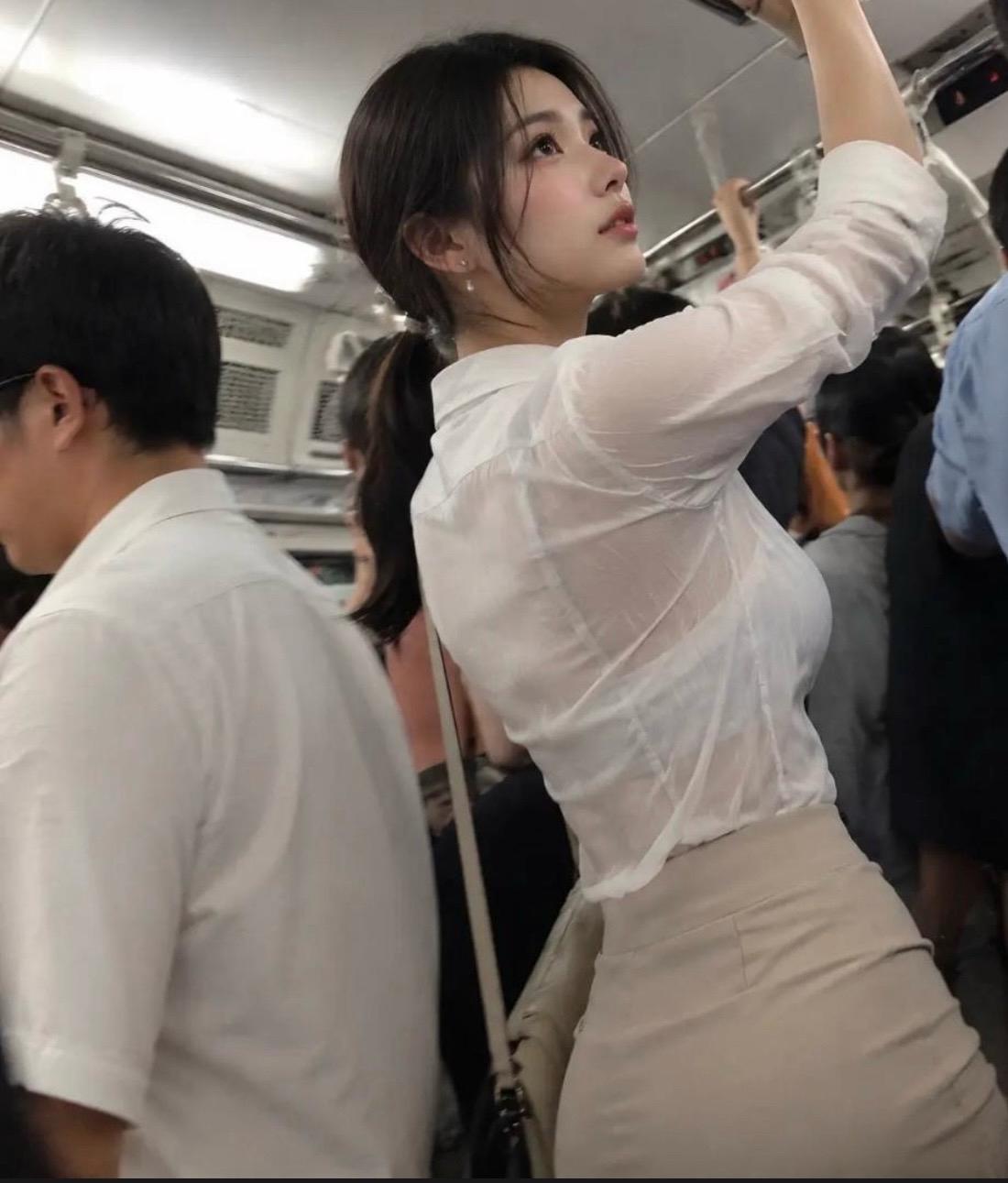 偶遇美女