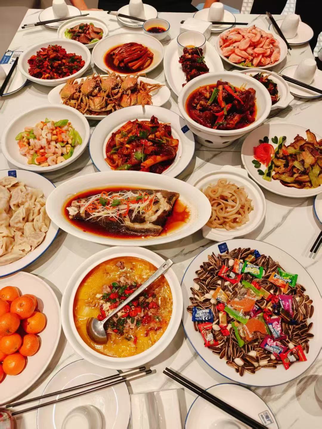 年夜饭 新年快乐！开吃，你们在吃了么？ 