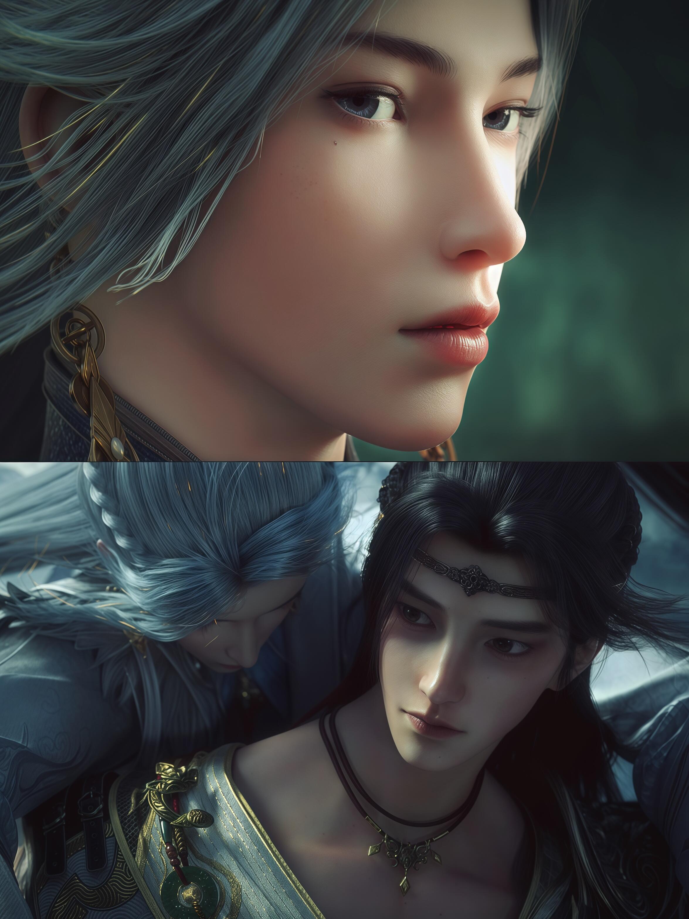 戒断反应最严重的一部国漫神仙颜值cp太好磕啦，有莘不破与江离这对组合简直太好磕啦