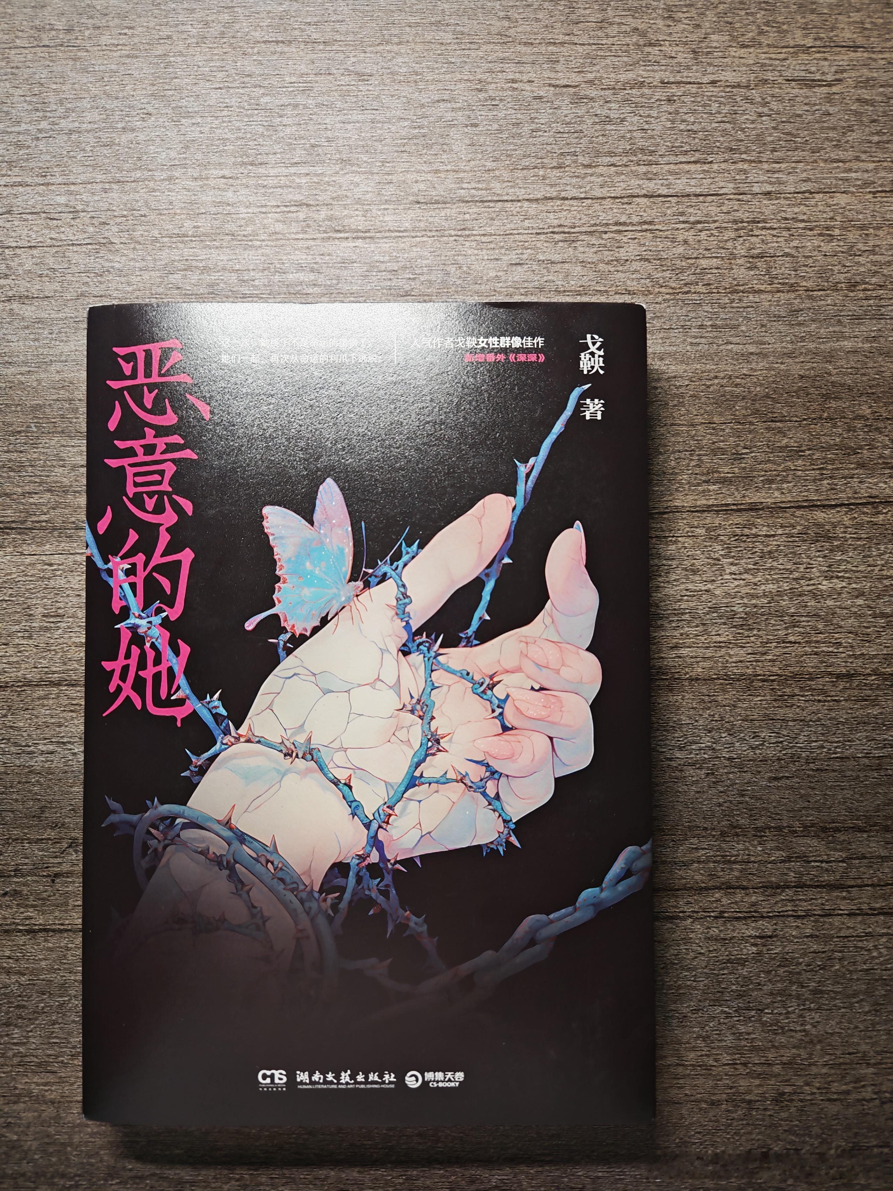 NO.15/实体书/《恶意的她》三天两夜一口气读完，原来晋江的精锐长这样。故事上