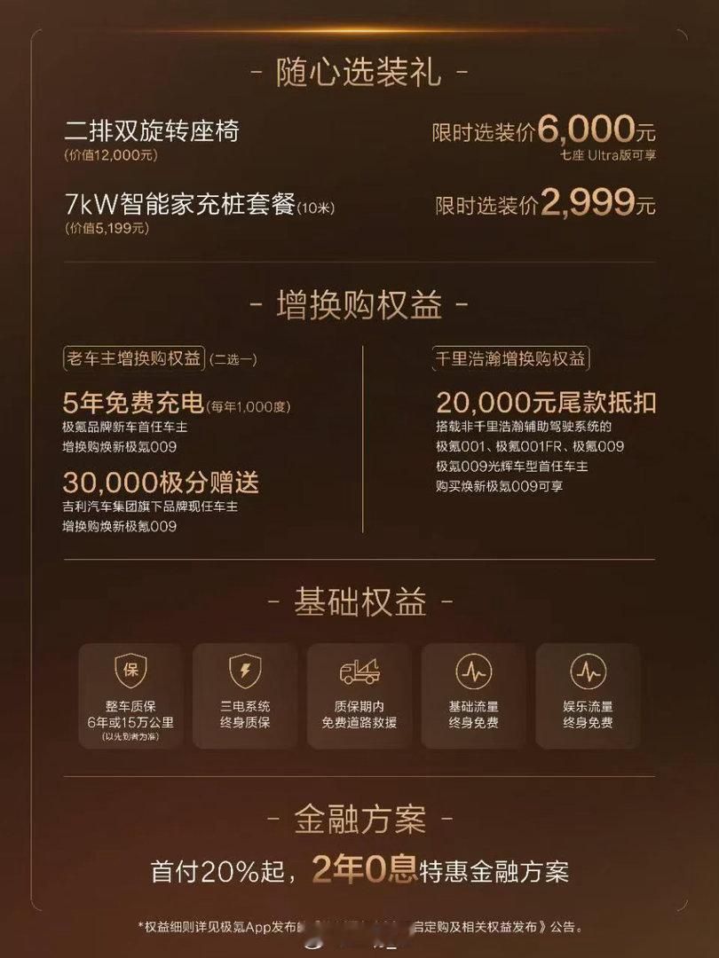 焕新极氪009新一代旗舰MPV这次换代升级真的毫不敷衍，全车核心架构直接大换代全