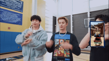 王鹤棣王润泽王广三个男人一台戏 王鹤棣、王润泽、王广凑一块儿，投篮游戏状况频出，