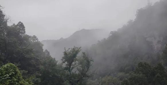 泪目！6 名退休老师去贵州旅游，突遇大雨，在一农户家躲雨。

山里的一场大雨，浇