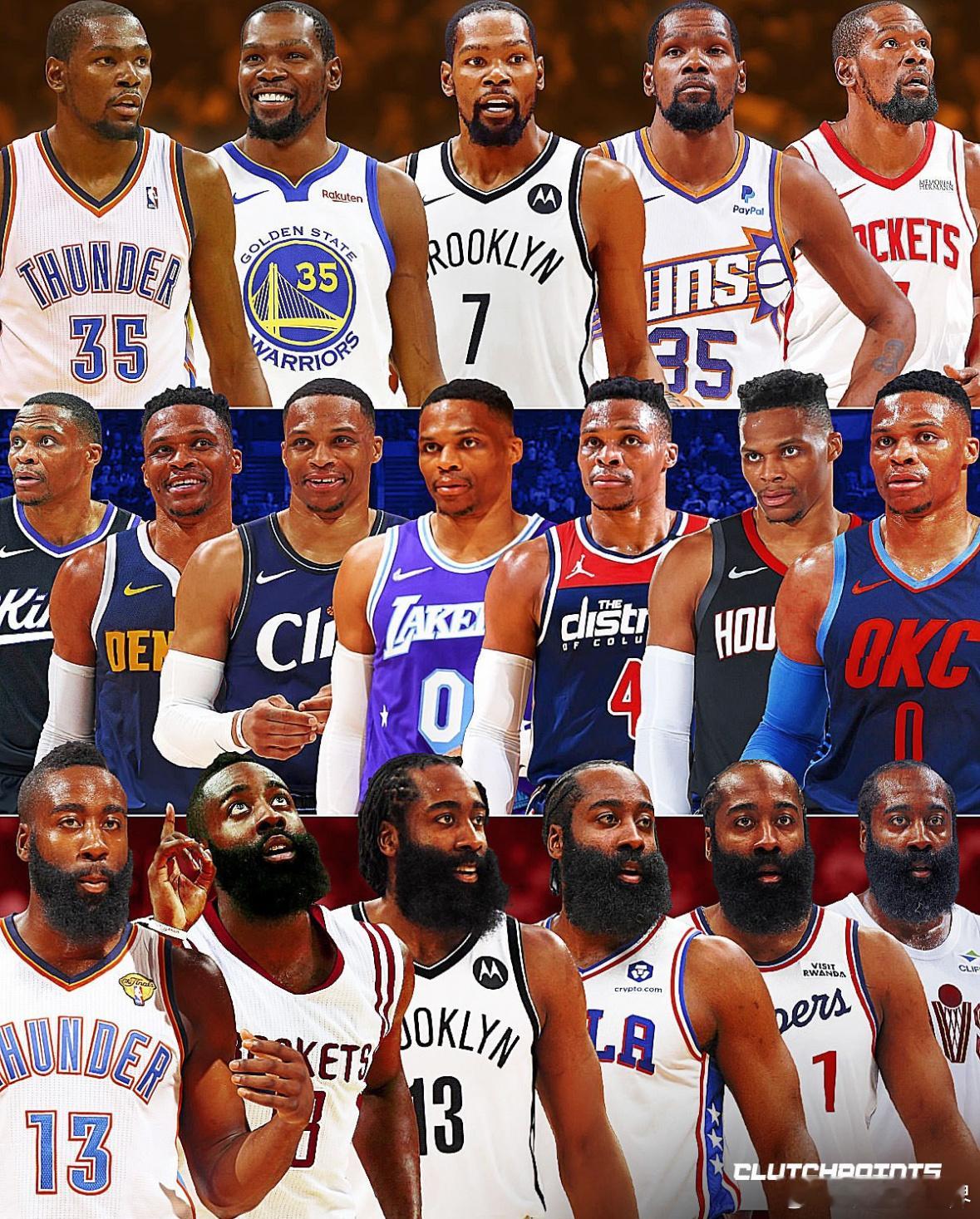 雷霆三少的NBA之旅，谁最坎坷？ 