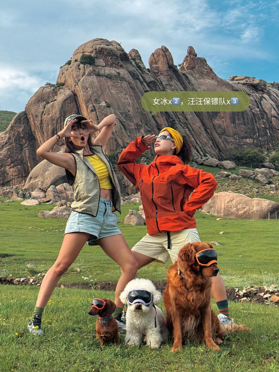 汪汪队集合 🐶小狗真的是天生属于户外