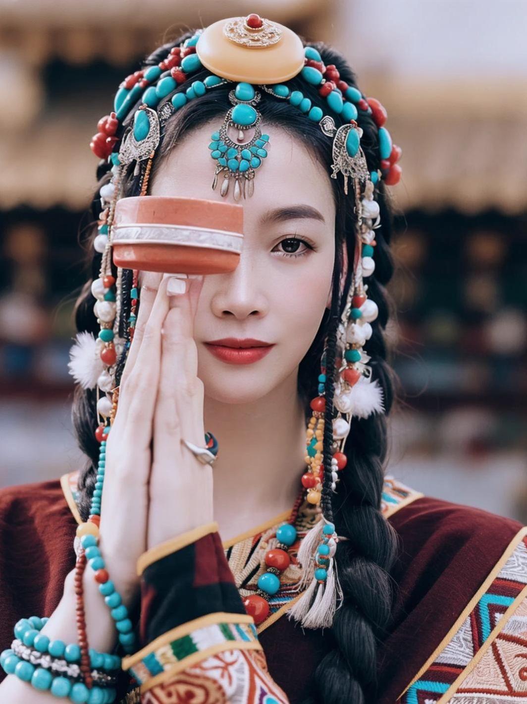 AI藏风精致写真