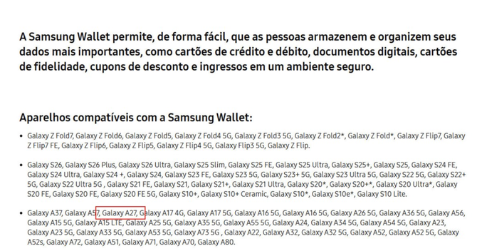 三星 Galaxy A27 现身官网:6.7 英寸 120Hz 屏幕,搭载骁龙 6 Gen 3