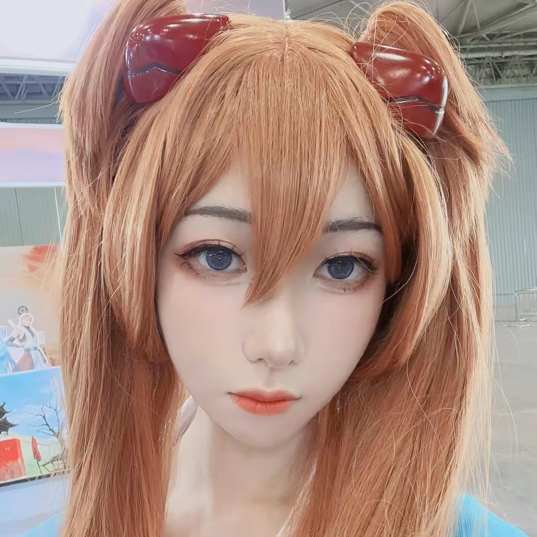 #COS[超话]# 一个朋友画的我#明日香# ​​​