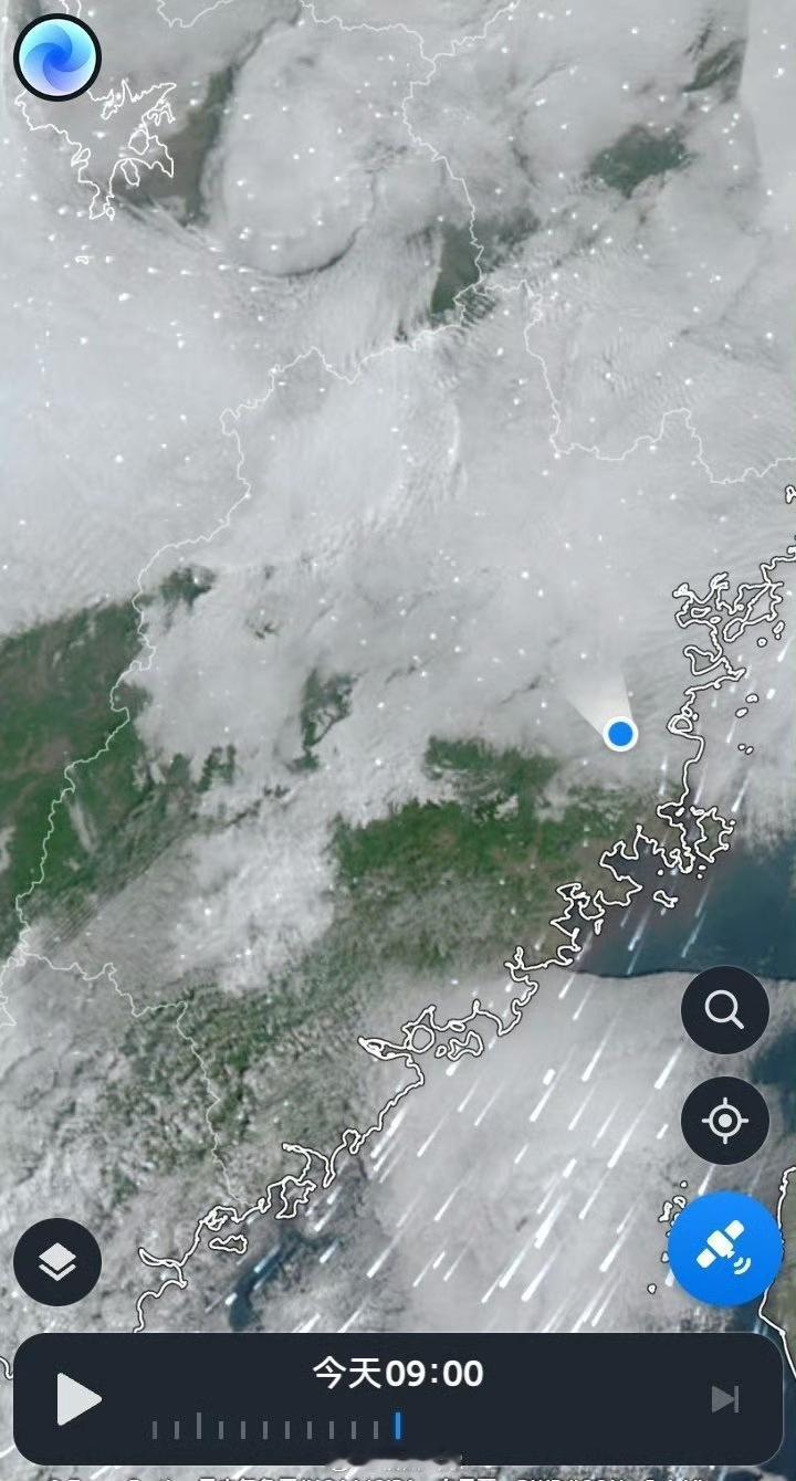 【1月底福州被雨水承包了】

 今天起暖空气加强北上，暖空气携带的暖湿水汽在冷空