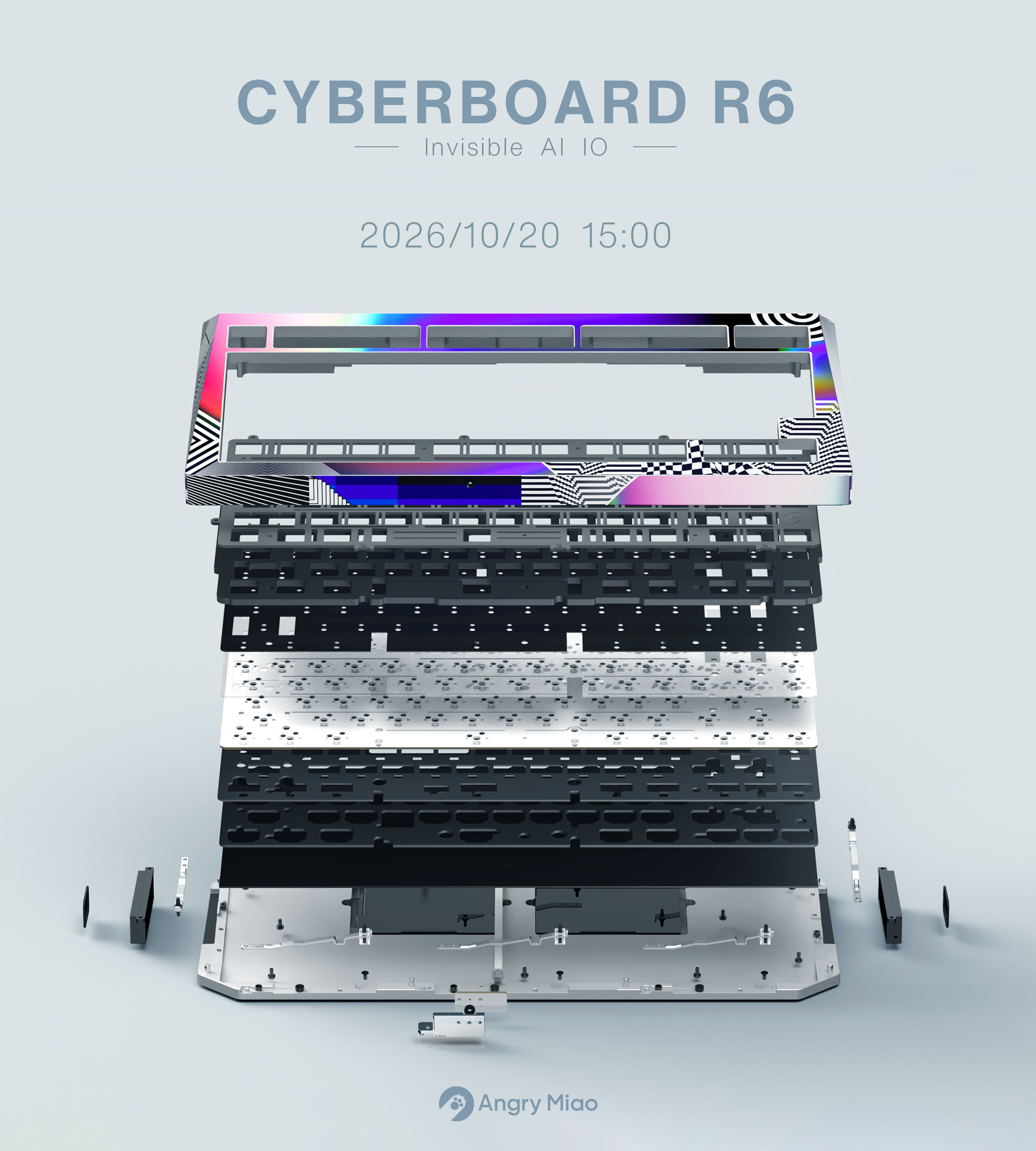 CYBERBOARD R6 ， 明天（10/20）下午3点正式发布面子经典，里子