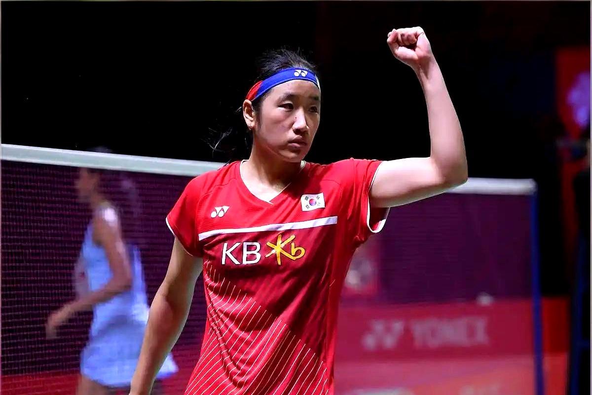 安洗莹这次澳羽赛女单首轮真是赢麻了，两个21比6把新西兰选手肖娜·李按在地上摩擦